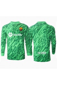 Barcelona Keeper Fotballdrakt Borte Klær 2024-25 Lange ermer